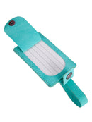 Cellini Pu Luggage Tag Teal