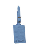 Cellini Pu Luggage Tag Blue