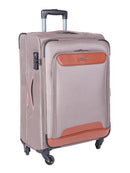 Cellini Monte Carlo 3 Piece Luggage Set Mink + FREE Large & medium Plastic luggage protector cover