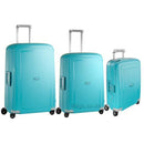 Samsonite SCure 3 Piece Set Aqua Blue