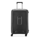 Delsey Moncey 70cm 4 Wheel Trolley Case Black