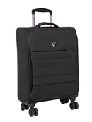 Voyager Getaway 4 Wheel Carry On Trolley Black