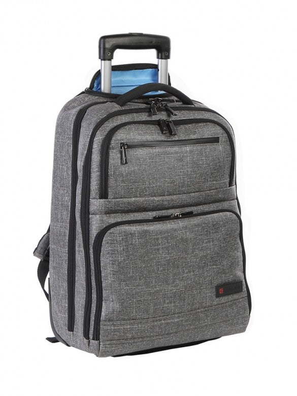 Cellini Origin Trolley Backpack Slate Grey Saleys Travel Goods