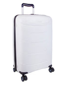 Cellini Nova Medium 65cm 4 Wheel Trolley Case White