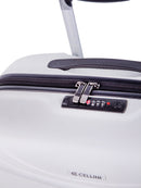 Cellini Nova Medium 65cm 4 Wheel Trolley Case White