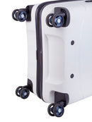 Cellini Nova Medium 65cm 4 Wheel Trolley Case White