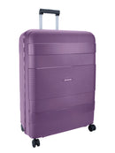Cellini Safetech Large 75cm 4 Wheel Trolley Case Plum