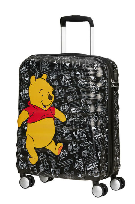 American Tourister kids Wavebreaker Disney 4 wheel cabin 55cm Winnie The Pooh