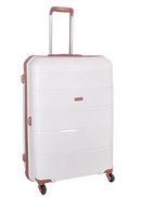 Cellini Spinn 3 Piece Luggage Set White