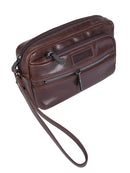 Cellini Infiniti Leather Gents Wrist Bag
