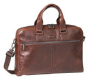 Cellini Infiniti Leather Document Case Brown