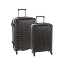 Polo Double Pack 2 Piece Medium Luggage Set Black