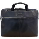 Cellini Infiniti Leather Laptop Bag Black