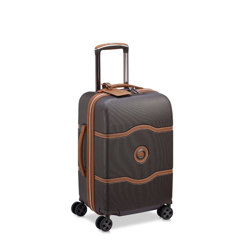Delsey Chatelet Air 2.0 55cm 4DW Cabin Trolley Choclate