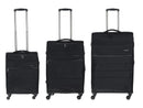 Conwood  Expandable Spinner Luggage Set | Black