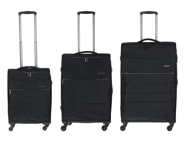 Conwood  Expandable Spinner Luggage Set | Black