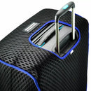 Luggage Glove Diamond Mesh Cabin Blue
