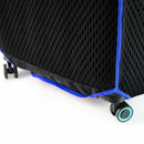 Luggage Glove Diamond Mesh Cabin Blue