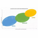 Luggage Glove Diamond Mesh Small Blue