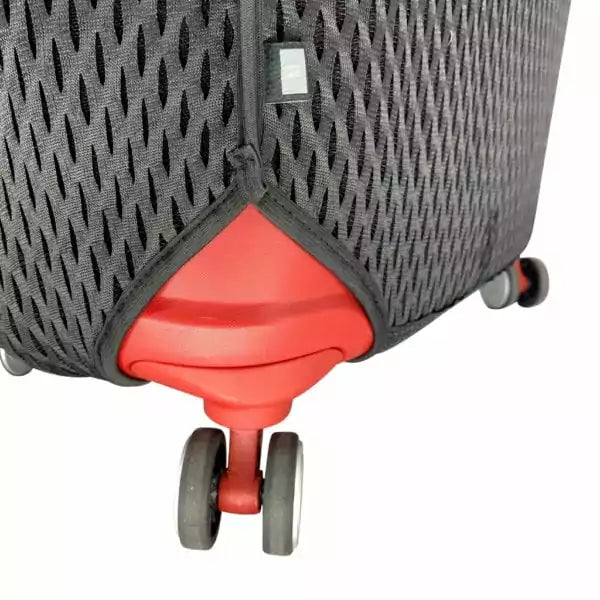 Luggage Glove Diamond Mesh Cabin Black Saleys Travel Goods