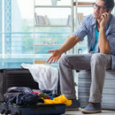 Luggage Glove Diamond Mesh Large Blue