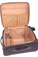 Polo  Signature Luggage Large Elite Travel Set Brown