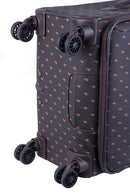 Polo  Signature Luggage Medium Trolley Case Brown