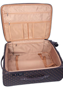 Polo Signature Luggage Medium Trolley Case Brown