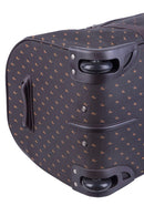 Polo Signature Luggage Large Trolley Duffle Brown