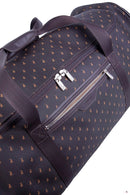 Polo Signature Luggage Large Trolley Duffle Brown