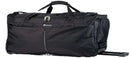 Pierre Cardin 76cm Large Duffel Bag On Wheels with Backpack Straps| Black