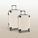 Polo Double Pack 2 Piece Large Luggage Set Beige