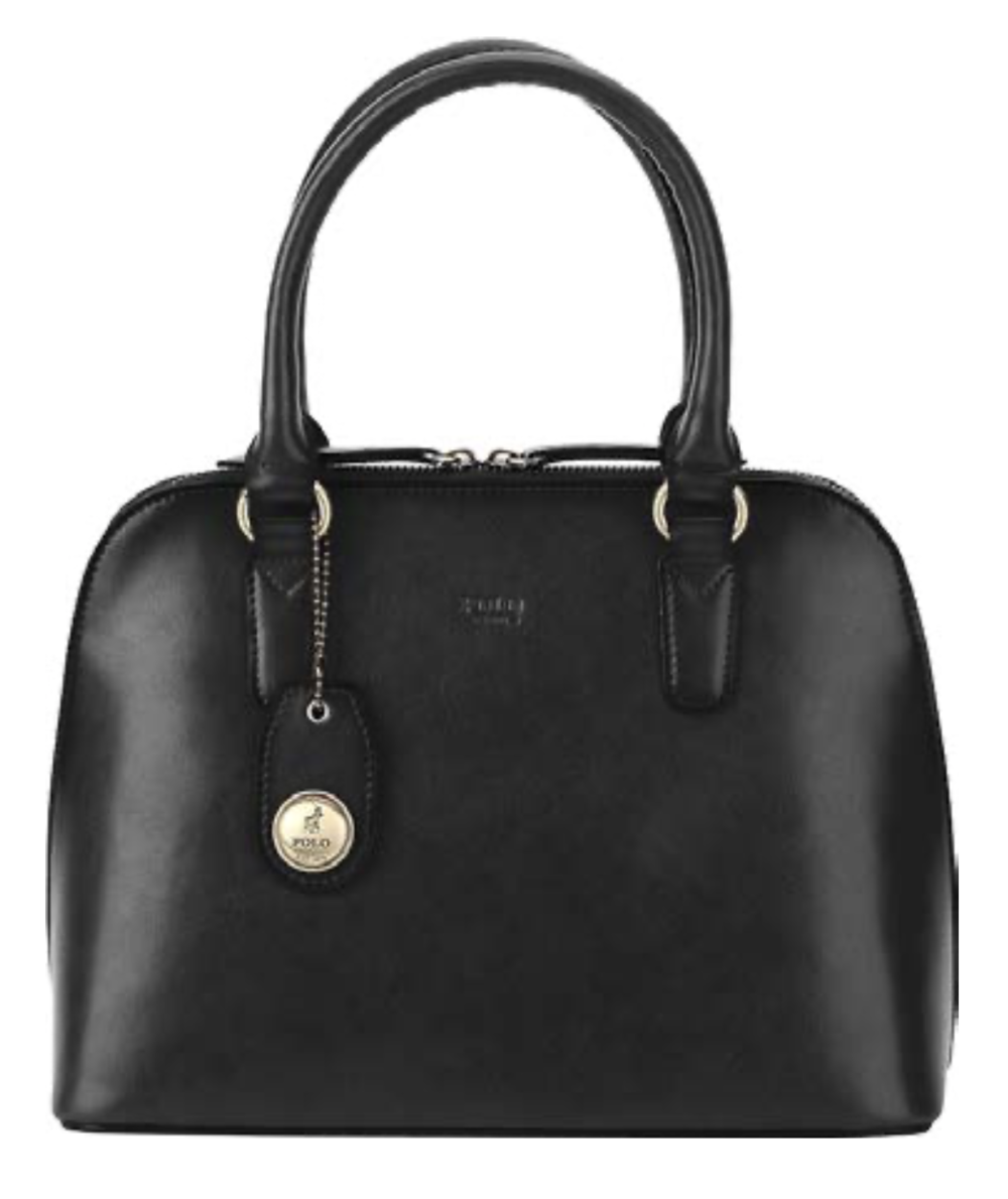 Polo Modello Dome Handbag Black – Saleys Travel Goods