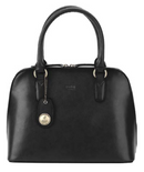 Polo Modello Dome Handbag Black