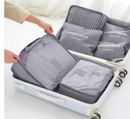 Pierre Cardin Travel Organizer 6 Piece Grey Set