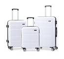 Pierre Cardin Gasper Luggage Spinner 3 Piece Set White