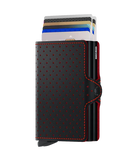 Secrid Twinwallet Perforated Black-Red