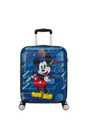 American Tourister Trolley Wavebreaker Disney Mickey Fpop 55cm Blue