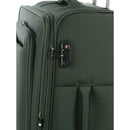 Cellini Optima 3 Piece Set Hunter Green + FREE Large & medium Plastic luggage protector cover