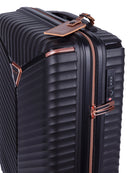 Cellini Allure Hardshell 4 Wheel Carry On Trolley Black
