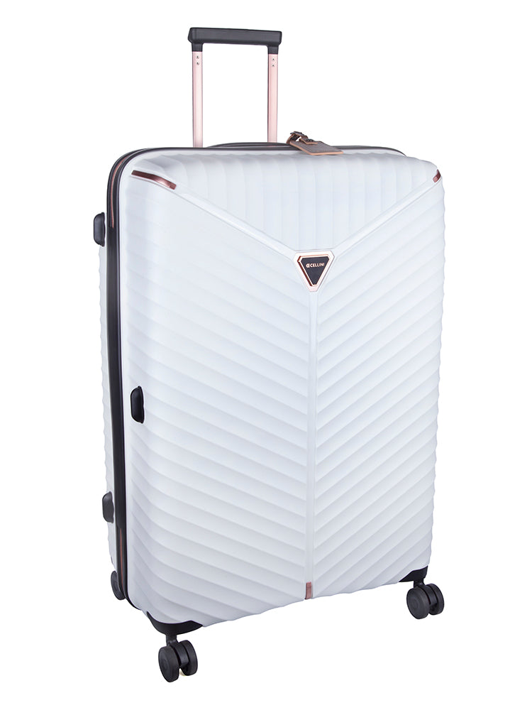 Cellini Allure Hardshell Wheel Carry On Trolley White – Saleys