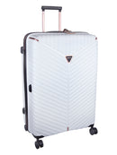 Cellini Allure Hardshell 4 Wheel Carry On Trolley White