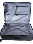 Cellini Safetech Medium 65cm 4 Wheel Trolley Case Black