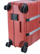 Cellini Safetech 4 Wheel 55cm Carry On Trolley Orange
