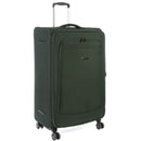 Cellini Optima 3 Piece Set Hunter Green + FREE Large & medium Plastic luggage protector cover