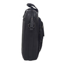 Gino De Vinci Colombian Leather Briefcase Black