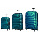 Samsonite Lite Shock Set of 3 Spinner Petrol Blue