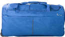Pierre Cardin 76cm Large Duffel Bag On Wheels with Backpack Straps| Blue