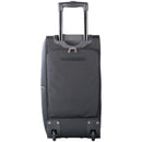 Pierre Cardin 76cm Large Duffel Bag On Wheels with Backpack Straps| Black