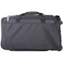 Pierre Cardin 79cm Large Duffel Bag On Wheels with Backpack Straps| Black